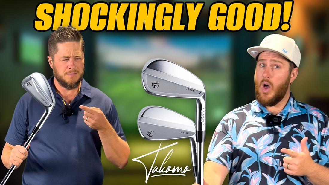 Load video: Embers Golf review of Takomo forged irons